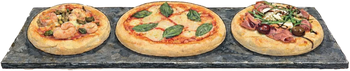 Las pizzas individuales de Gorriti