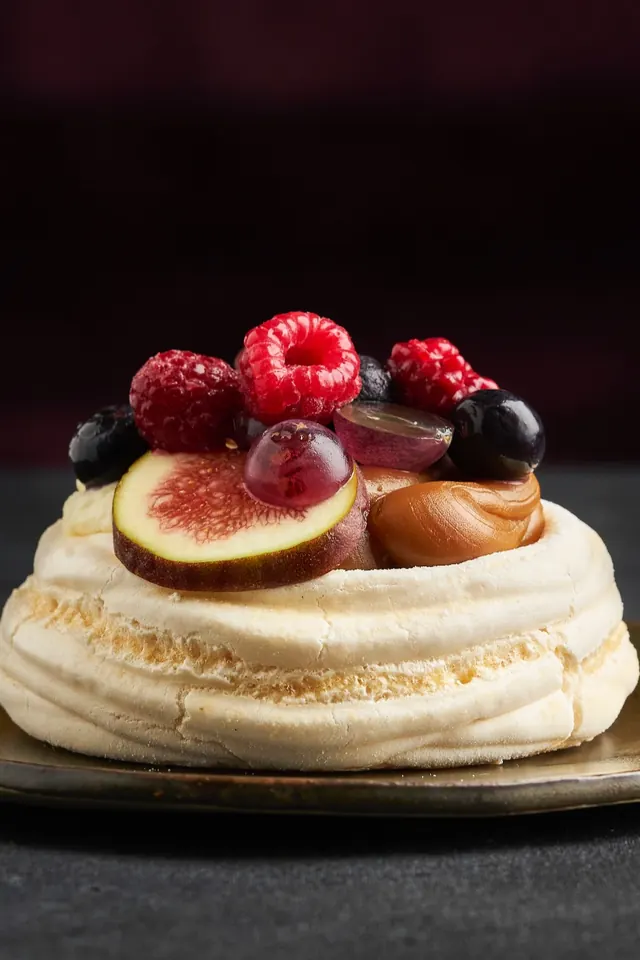 Pavlova de frutos rojos